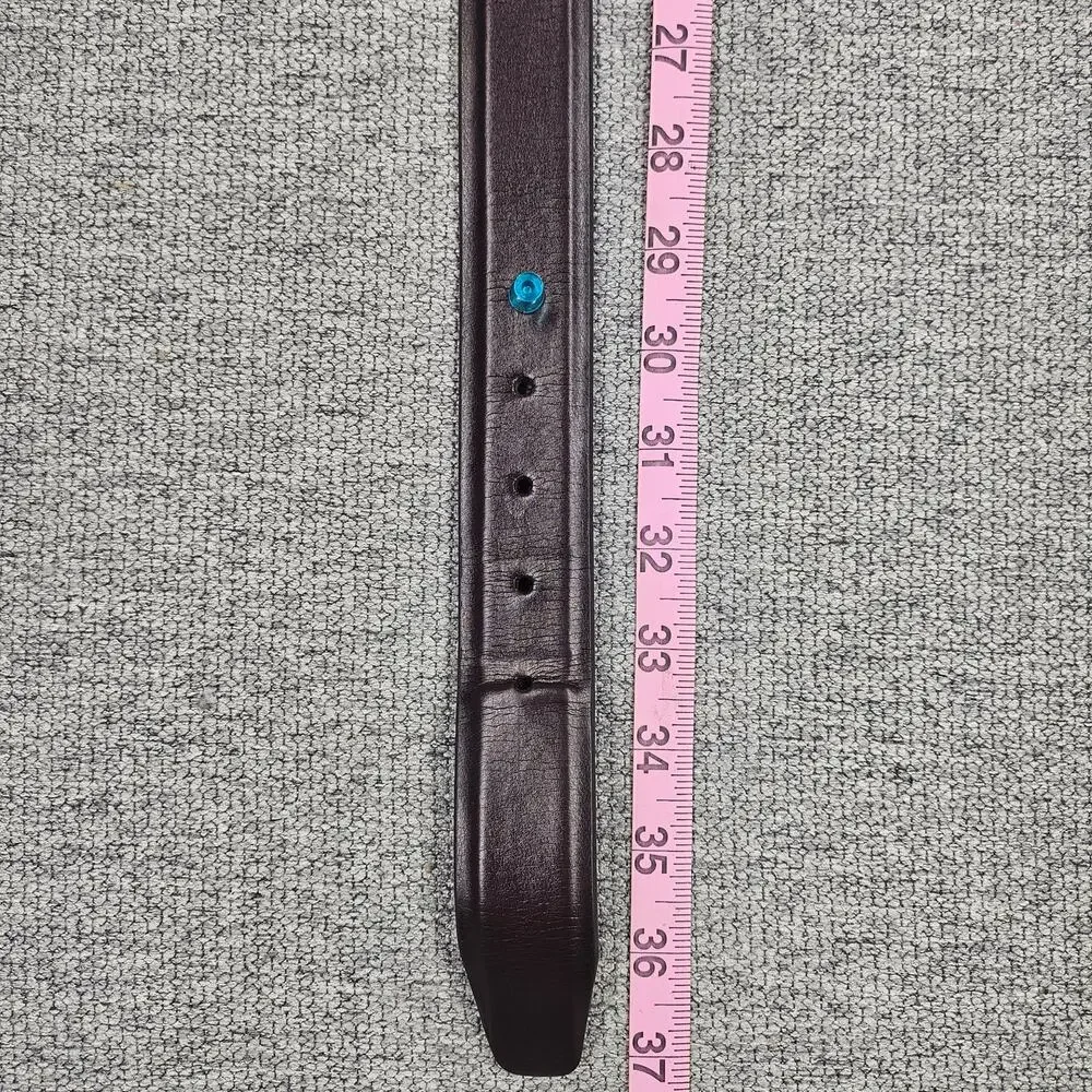 FLORSHEIM GENUINE LEATHER BELT – DARK BROWN – 37